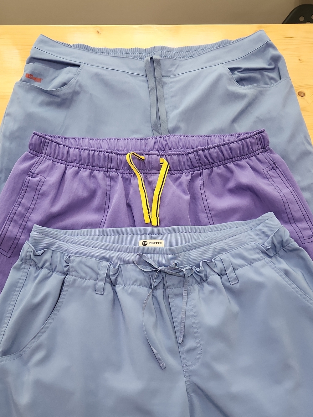 Bundle of 3 Scrub Pants size 2XL Petite
